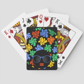 Jeu De Cartes Afro Love coloré
