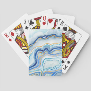 Jeu De Cartes Agate de cobalt II