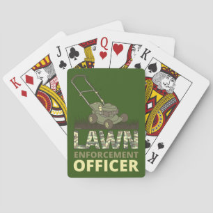 Jeu De Cartes AGENT DE L'APPLICATION DE LA LOI drôle de jardinag