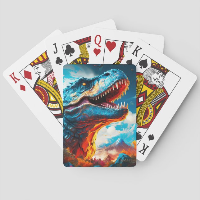 Jeu De Cartes Ai Dinosaur (dos)