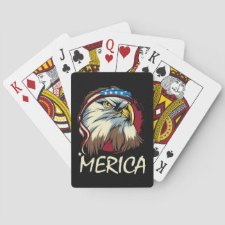 Jeu De Cartes Aigle 4 juillet américain
