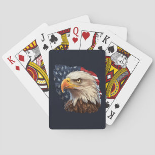 Jeu De Cartes Aigle à drapeau américain
