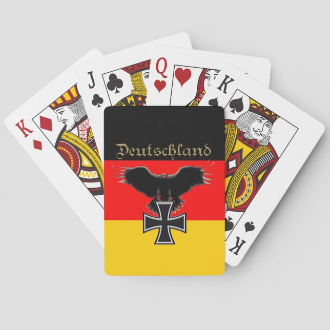 Jeu De Cartes Aigle allemand Jouer des cartes (dos)