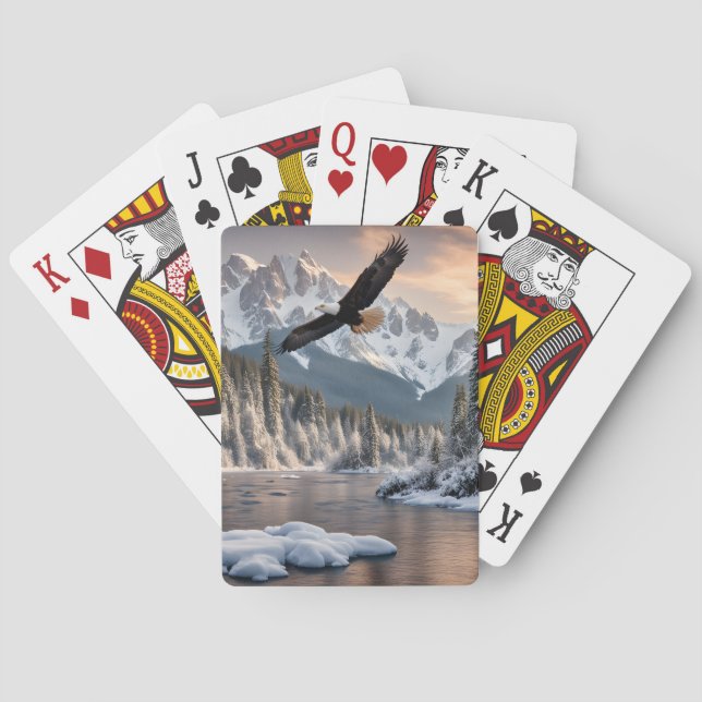 Jeu De Cartes Aigle Majestic (dos)