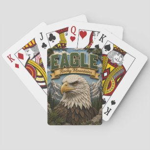 Jeu De Cartes Aigle Montagnes Rocheuses POPCUT