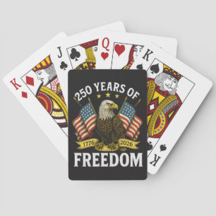 Jeu De Cartes Aigle royal 250 ans de liberté 1776 2026