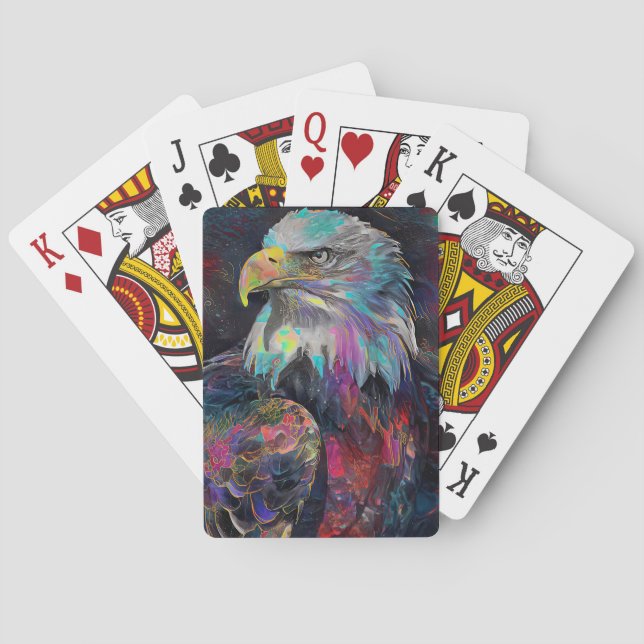 Jeu De Cartes Aigle surréaliste (dos)