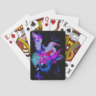 Jeu De Cartes ailes d'anges et papillons