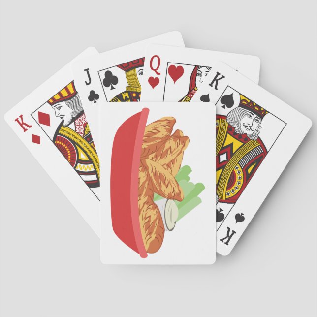 Jeu De Cartes Ailes de poulet (dos)