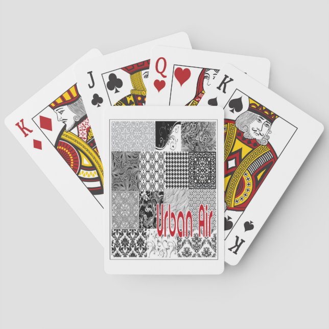 Jeu De Cartes Air urbain (dos)