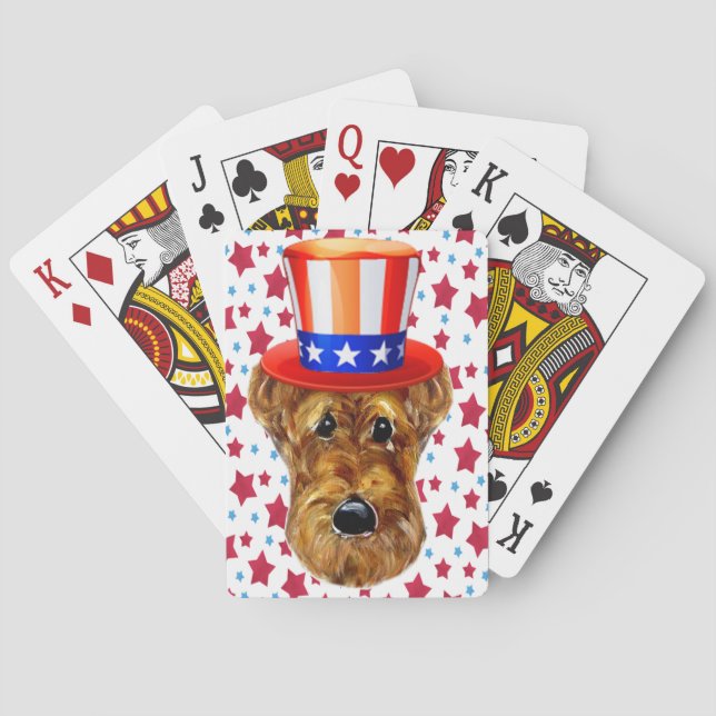 JEU DE CARTES AIRDALE TERRIER (dos)