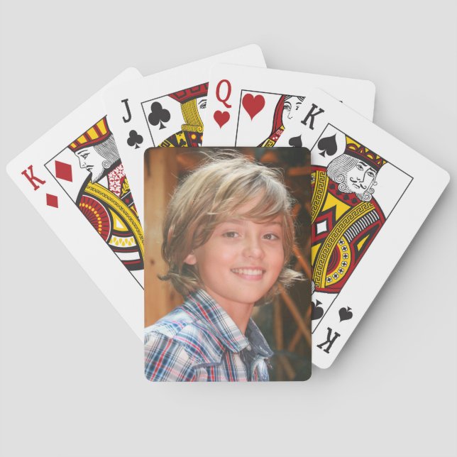 JEU DE CARTES AJOUTER DES CARTES DE LECTURE PHOTO (dos)