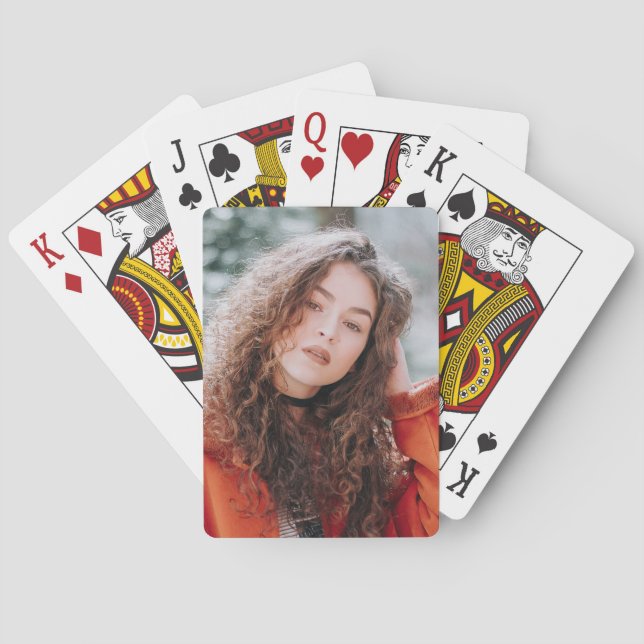 JEU DE CARTES AJOUTER VOS CARTES DE LECTURE PHOTO (dos)
