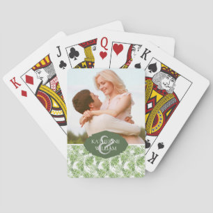 Jeu De Cartes Ajoutez vos palmettes   vertes nommées