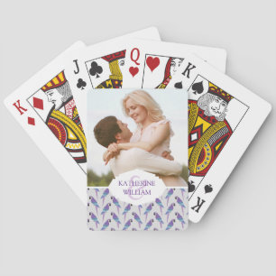 Jeu De Cartes Ajoutez vos perroquets nommés de pourpre de