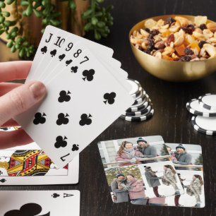 Jeu De Cartes Ajoutez Vos Propres 3 Cartes De Jeu Classique Phot
