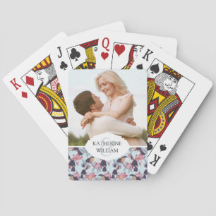 Jeu De Cartes Ajoutez vos toucans nommés de avec les fleurs