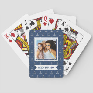 Jeu De Cartes Ajoutez votre ancre flottante nommée de Knit de  