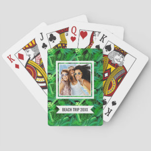 Jeu De Cartes Ajoutez votre feuille nommé de de palmiers