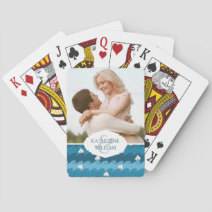 Jeu De Cartes Ajoutez votre motif de papier nommé de bateaux