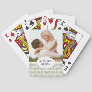 Jeu De Cartes Ajoutez votre motif   décoratif nommé de coquilles
