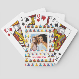 Jeu De Cartes Ajoutez votre motif mignon nommé de voilier