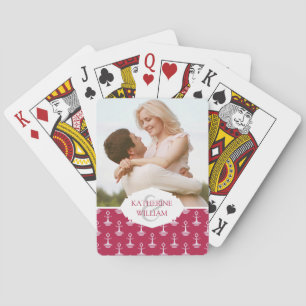 Jeu De Cartes Ajoutez votre motif moderne nommé d'Ancres