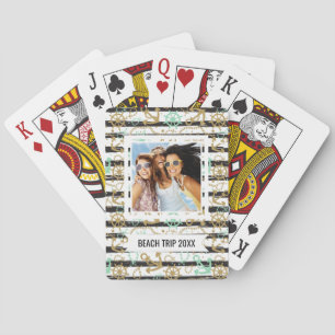 Jeu De Cartes Ajoutez votre motif nommé d'ancre flottante de