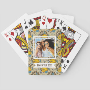Jeu De Cartes Ajoutez votre motif nommé de capitaine de la