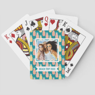 Jeu De Cartes Ajoutez votre motif nommé de griffonnage d'ananas
