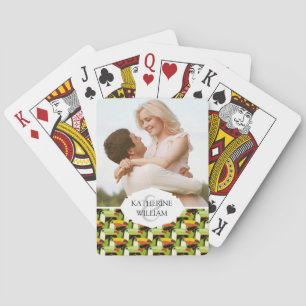 Jeu De Cartes Ajoutez votre nom Toucans colorés