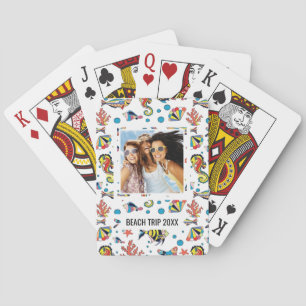 Jeu De Cartes Ajoutez votre vie marine sous-marine   colorée