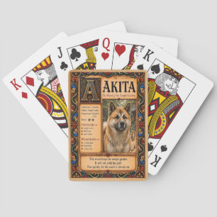 Jeu De Cartes Akita, Art du Bestiaire Médiéval