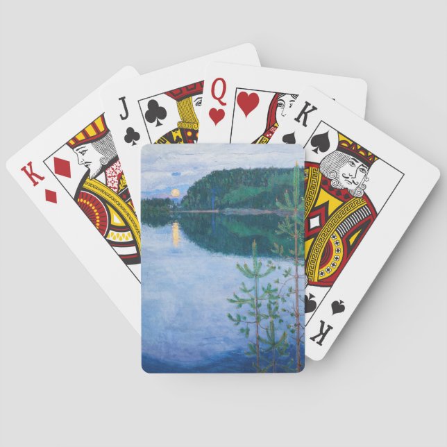 Jeu De Cartes Akseli Gallen-Kallela - Nuit du printemps (dos)