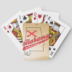 Jeu De Cartes Alabama Heart of Dixie