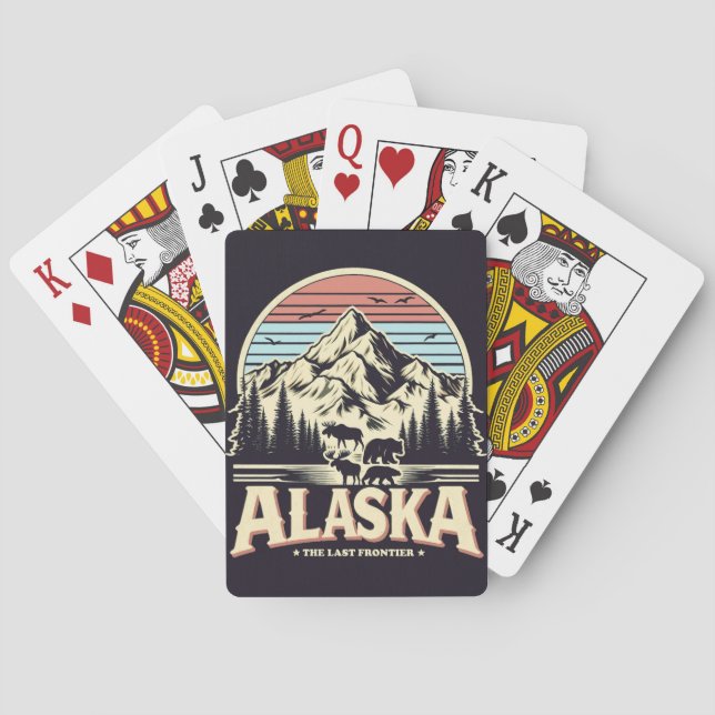 Jeu De Cartes Alaska (dos)