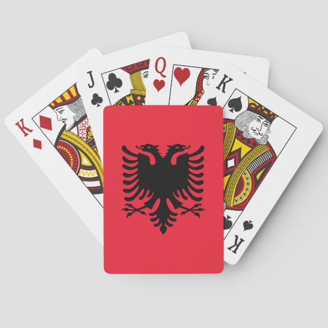 Jeu De Cartes Albanie Jouer aux cartes (dos)