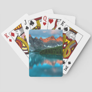 Jeu De Cartes Alberta Canada Lake Louise Summer Adventure