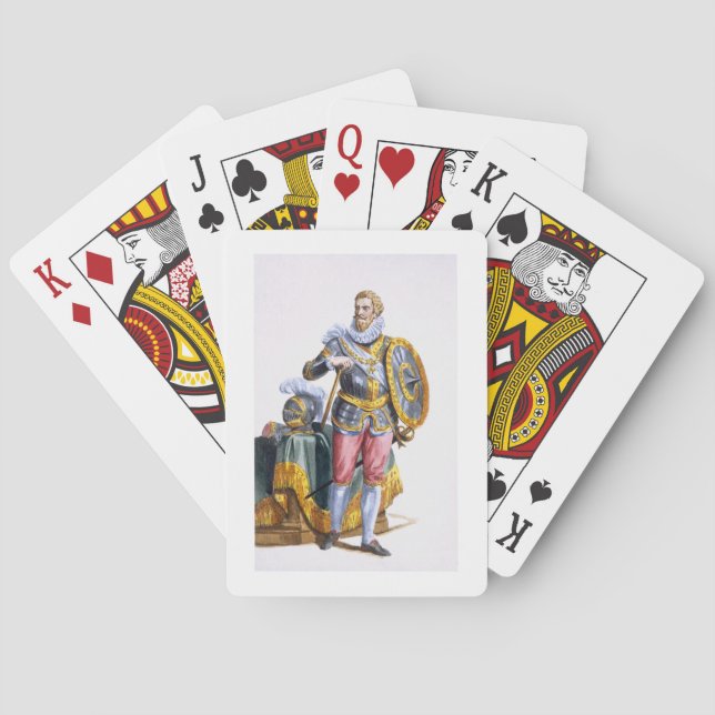 Jeu De Cartes Alessandro Farnese (1546-92) duc de Parme de 'R (dos)