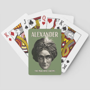 Jeu De Cartes Alexander - L'Homme Qui Sait - Jouer Des Cartes