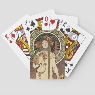 Jeu De Cartes Alfonse Mucha Trappistine Nouveau