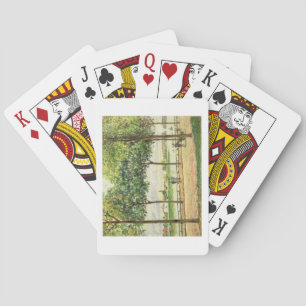 Jeu De Cartes Alfred Sisley Rue des châtaigniers espagnols