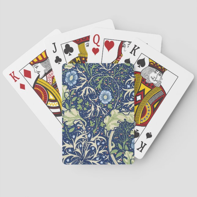 Jeu De Cartes Algues (par William Morris) (dos)