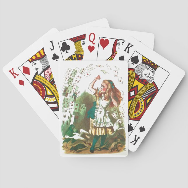 Jeu De Cartes Alice au pays des merveilles (dos)