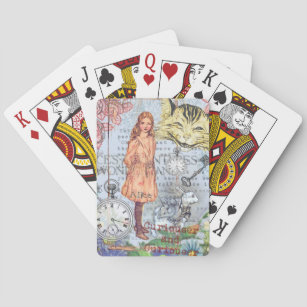 Cartes A Jouer Alice Au Pays Des Merveilles Zazzle Fr