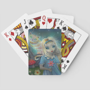 Jeu De Cartes Alice au pays des merveilles Art d'Imaginaire
