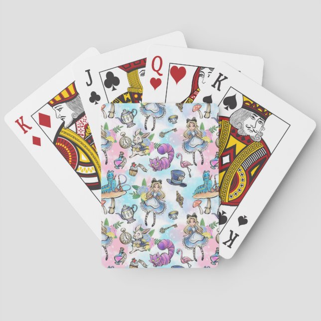 Jeu De Cartes Alice au pays des merveilles Classic Playing Cards (dos)