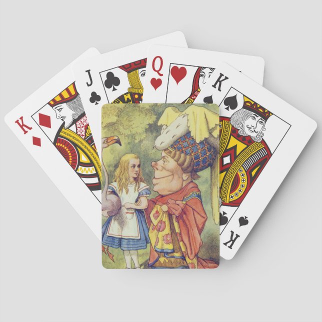 Jeu De Cartes Alice avec la duchesse (dos)
