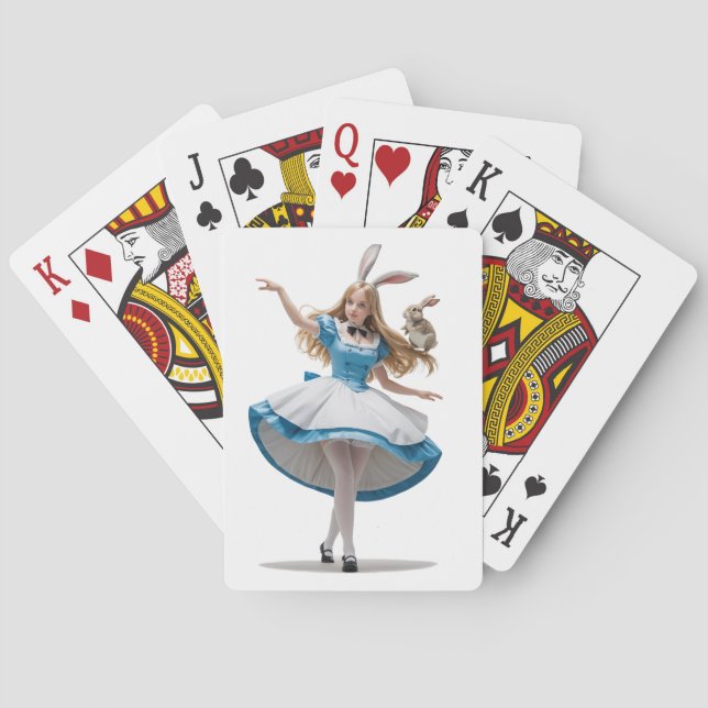 Jeu De Cartes Alice dansante (dos)
