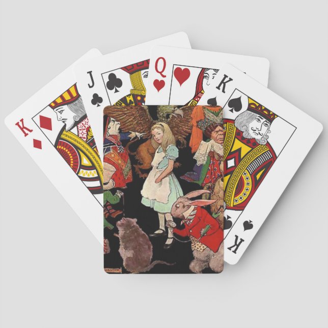 Jeu De Cartes Alice in Wonderland , Jessie Willcox Smith (dos)